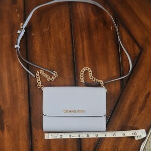 Michael Kors Powder Blue Jet Set Crossbody